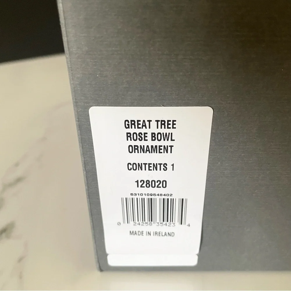 Great Tree Rose Bowl Ornament by Waterford Crystal - Picture 9 of 9